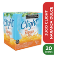 CLIGHT JUGO EN POLVO NARANJA DULCE x20
