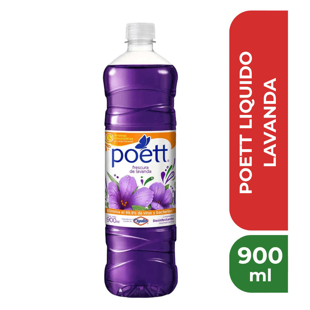 POETT LIQUIDO LAVANDA 900ml