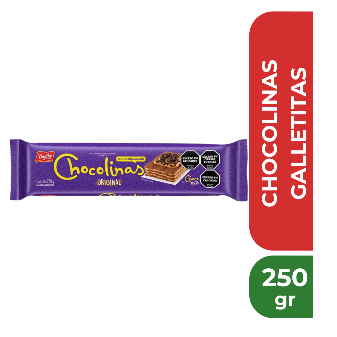 CHOCOLINAS GALLETITAS 250gr