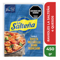 LA SALTEÑA RAVIOL 450gr 4 QUESOS