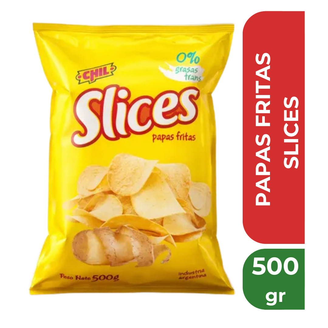 SLICES PAPAS FRITAS 500gr