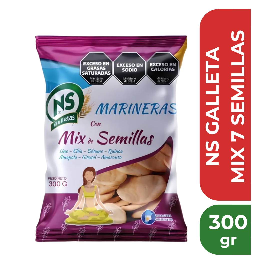 NS GALLETA MIX 7 SEMILLAS 300gr