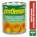 GENTLEMAN DURAZNO EN MITADES 820gr