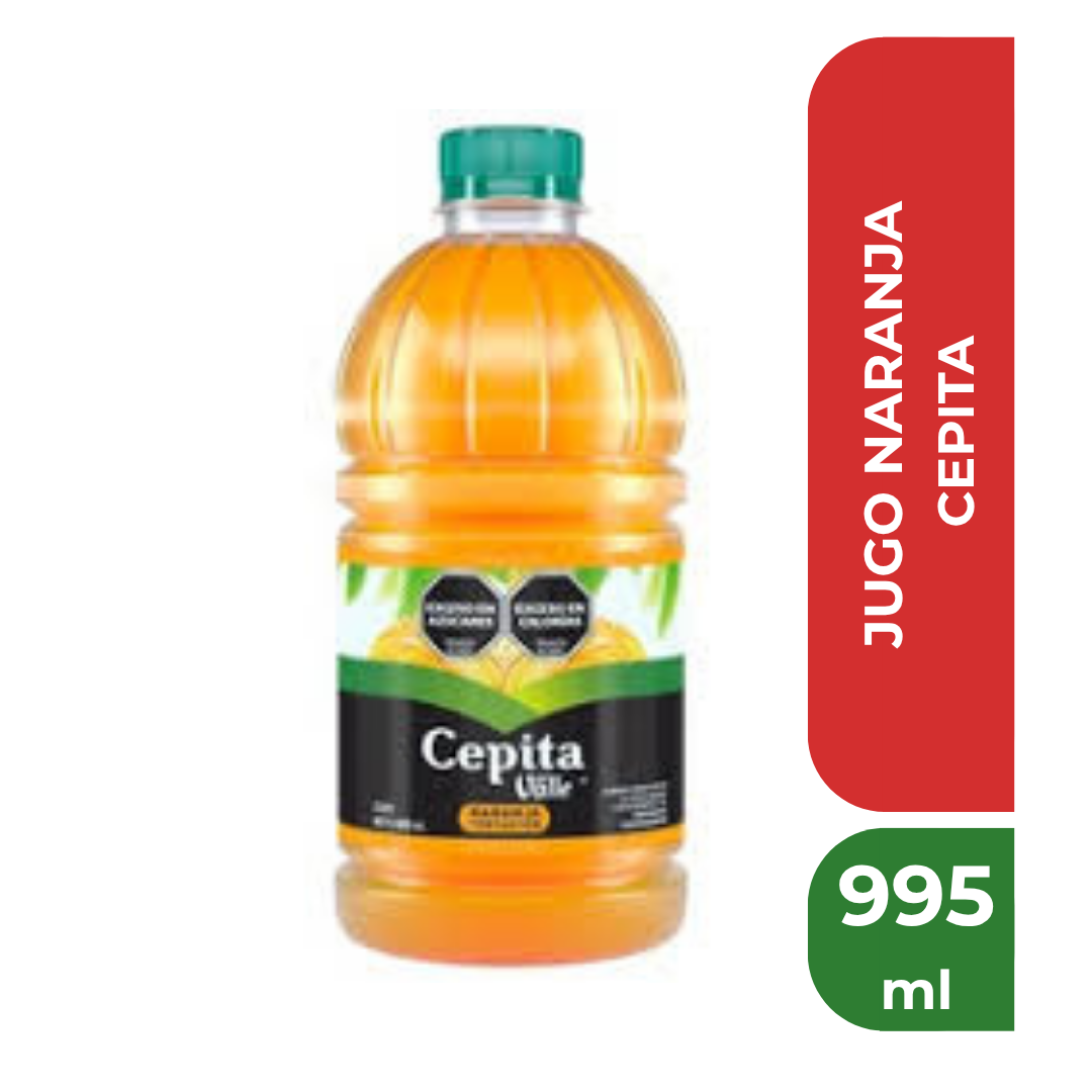 CEPITA JUGO BOTELLA NARANJA 995ml