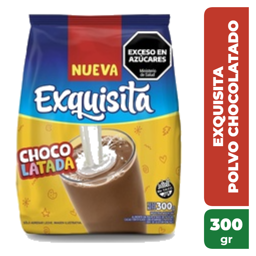 EXQUISITA POLVO CHOCOLATADO 300gr