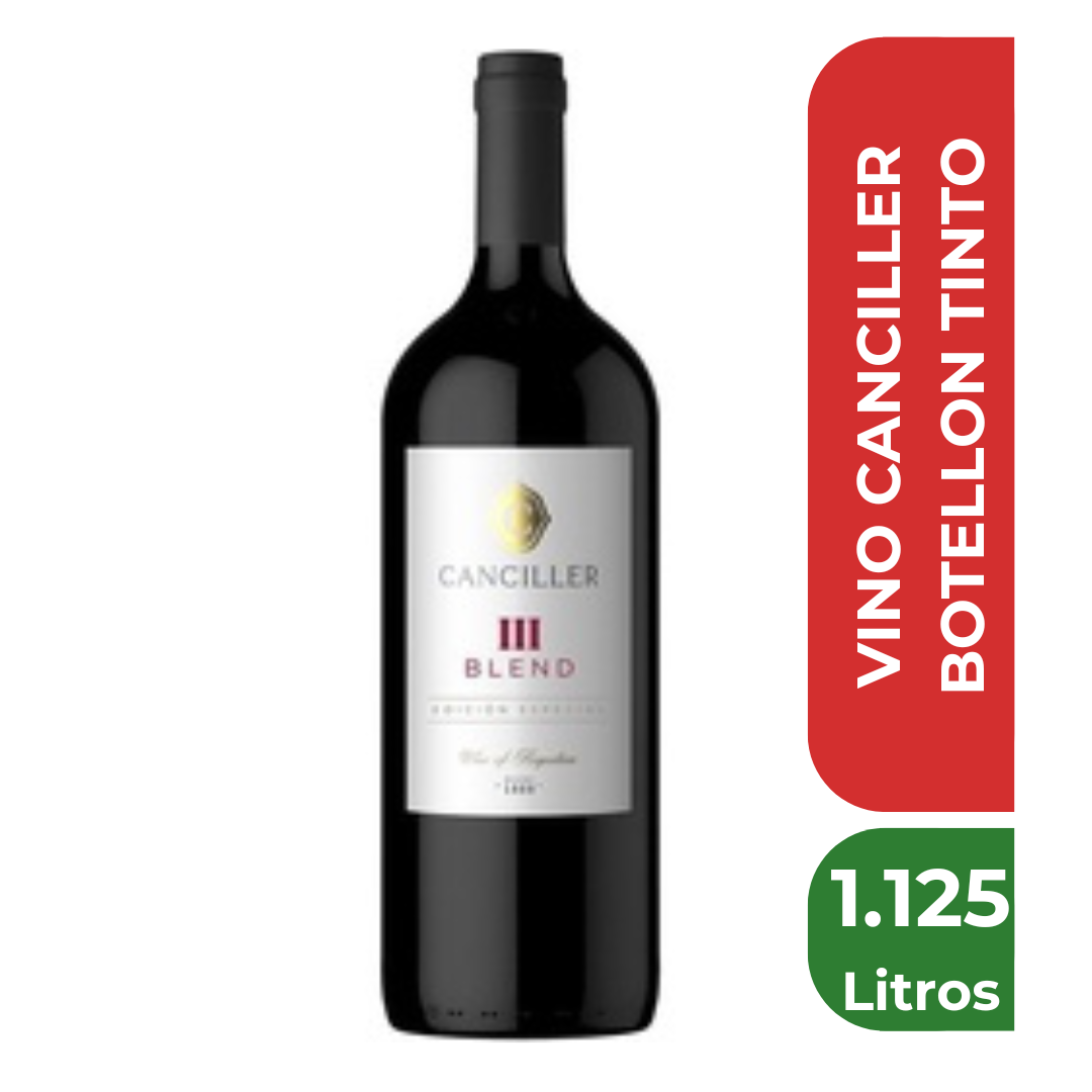 CANCILLER BOTELLON TINTO 1.125Litros