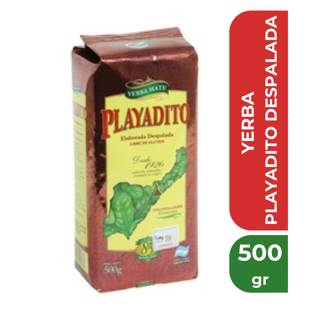 PLAYADITO YERBA DESPALADA 500gr