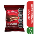 NEVARES ALFAJOR NEGRO 40gr x 5