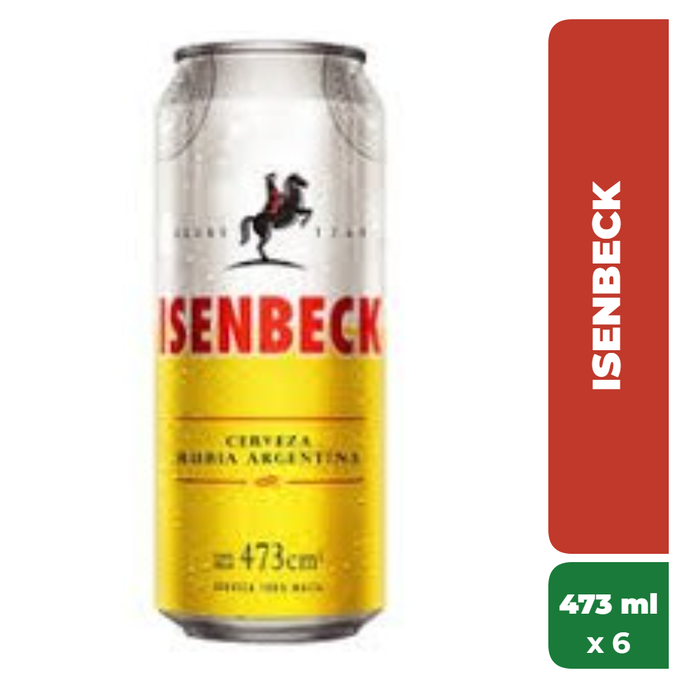 ISENBECK CERVEZA 473ml x6