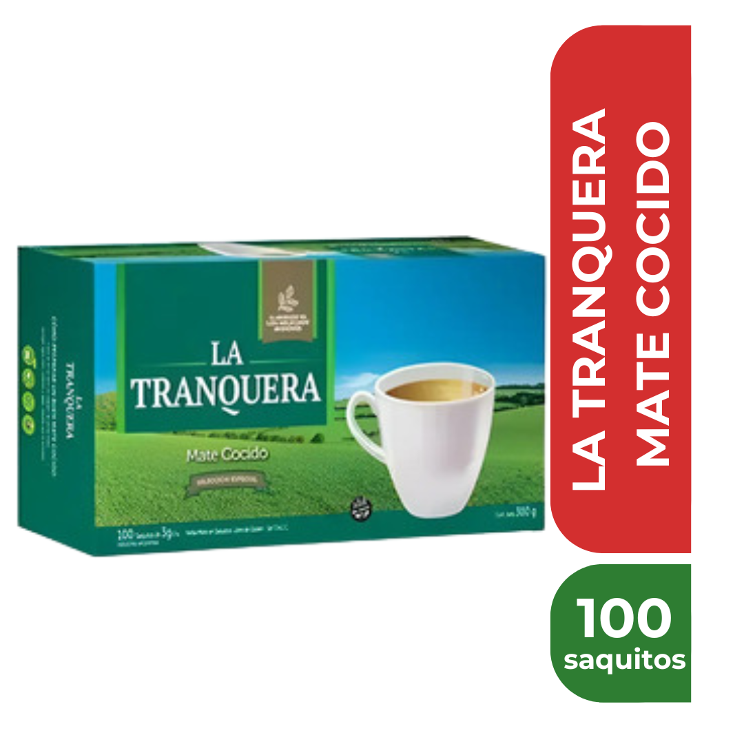 LA TRANQUERA MATE COCIDO x100saq