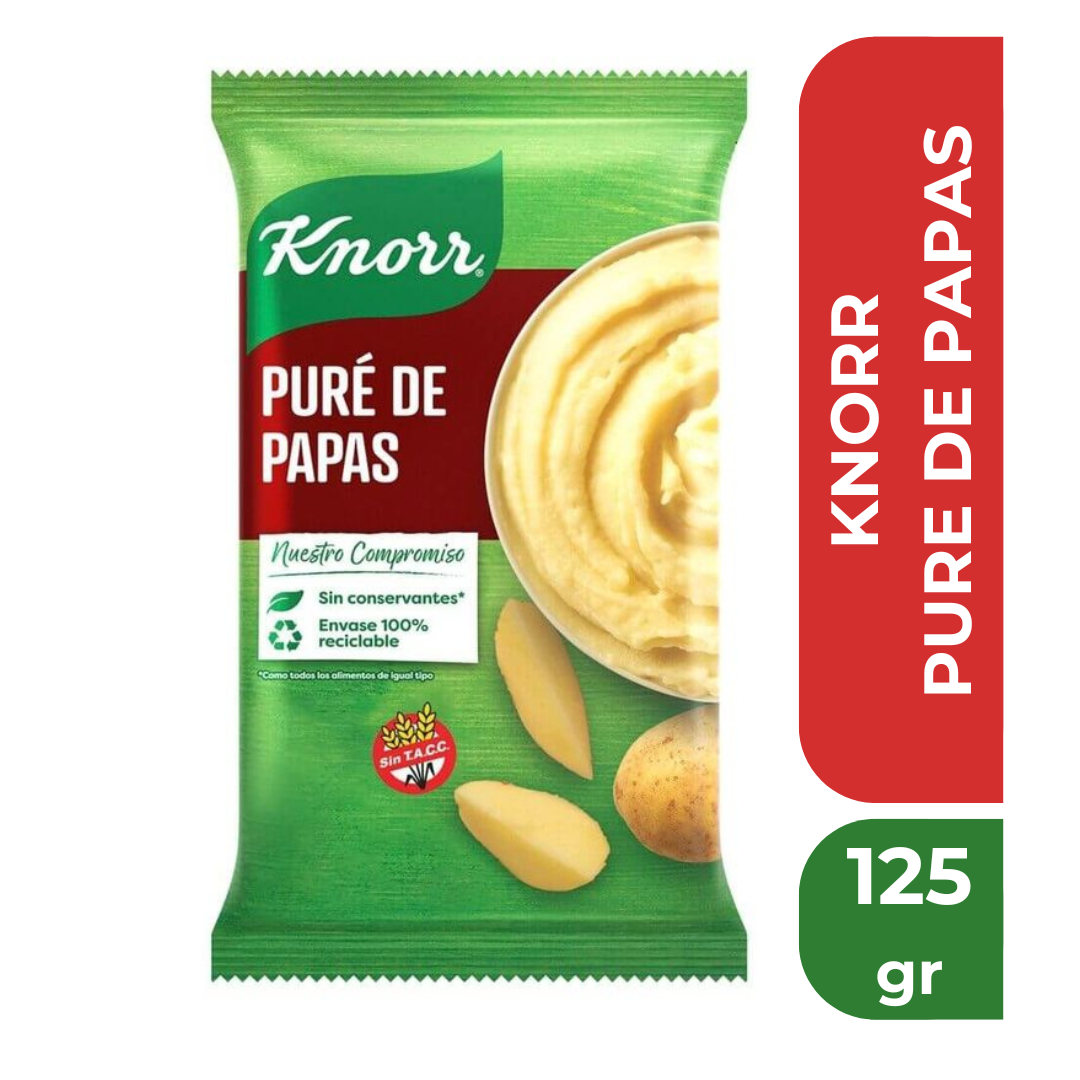 KNORR PURE DE PAPAS 125gr