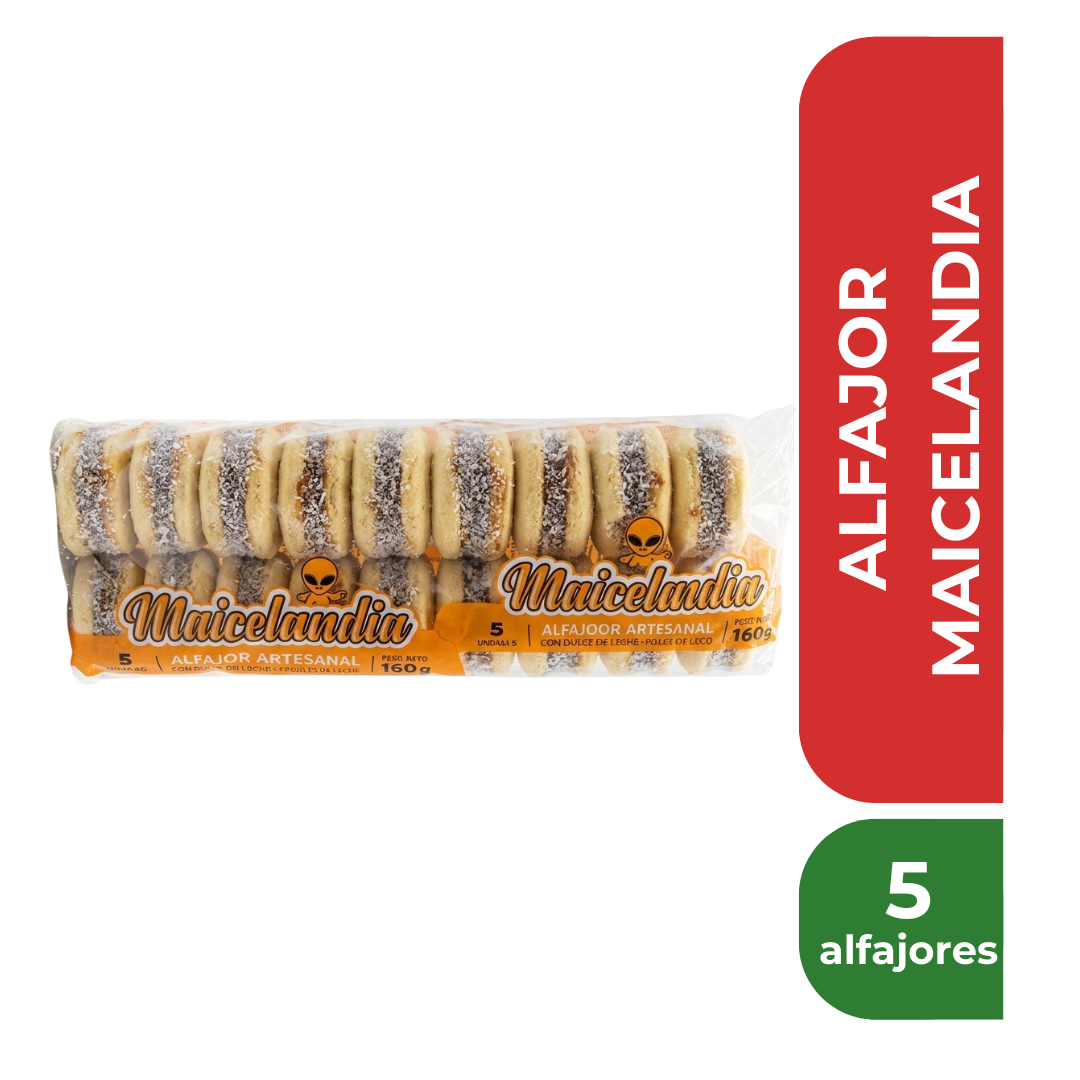MAICELANDIA ALFAJOR x 5