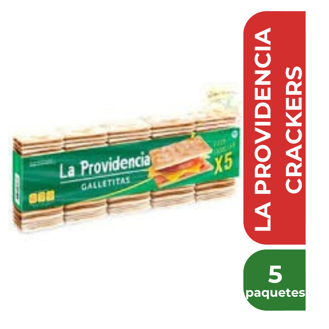 LA PROVIDENCIA CRACKERS x5 paquetes