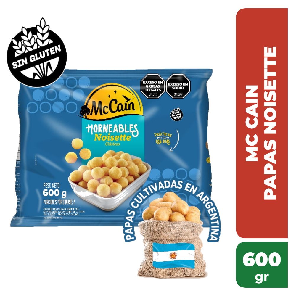 MC CAIN PAPAS NOISETTE 600gr