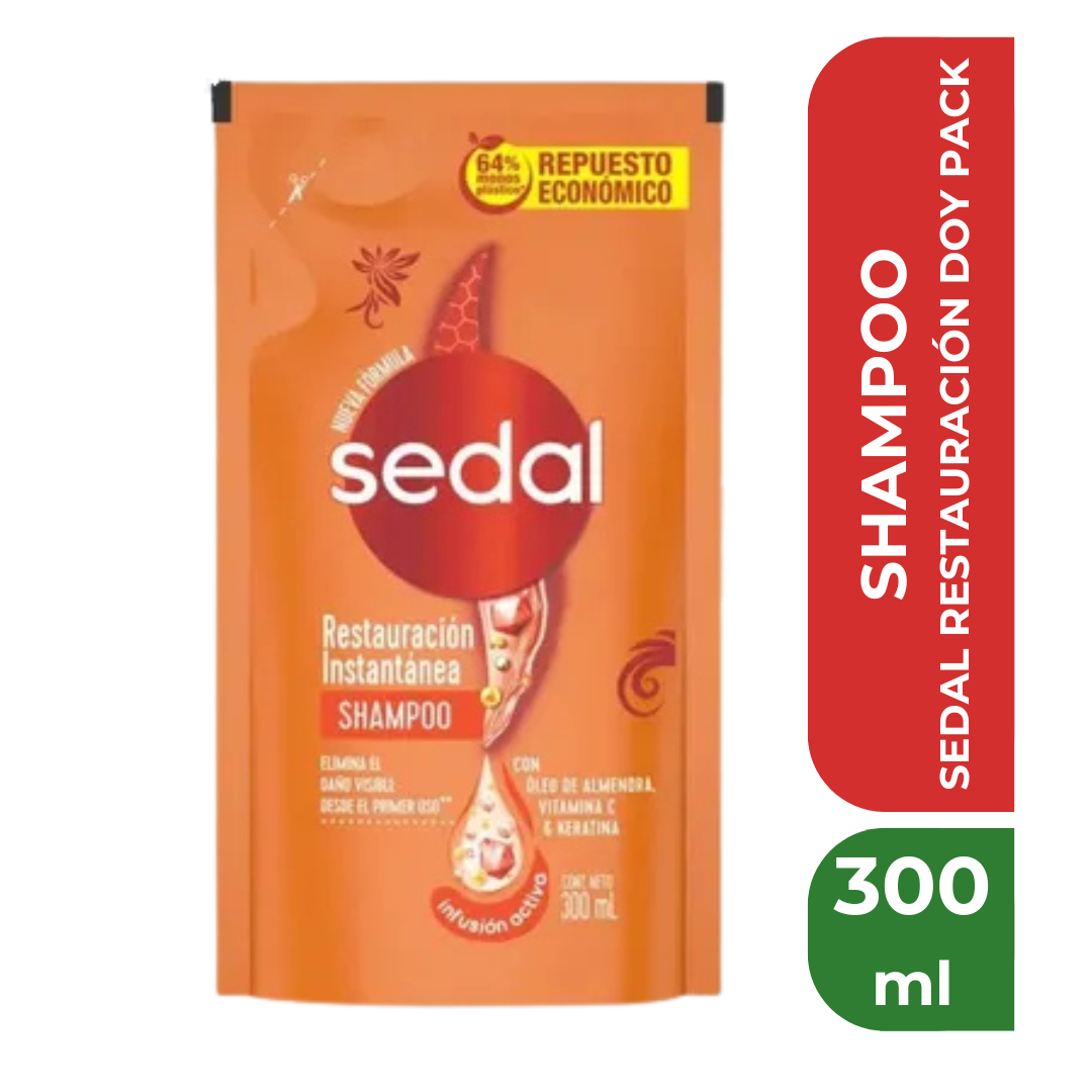 SEDAL SHAMPOO RESTAURCION DOY PACK 300ml