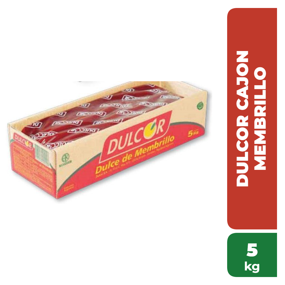 DULCOR CAJON MEMBRILLO 5kg