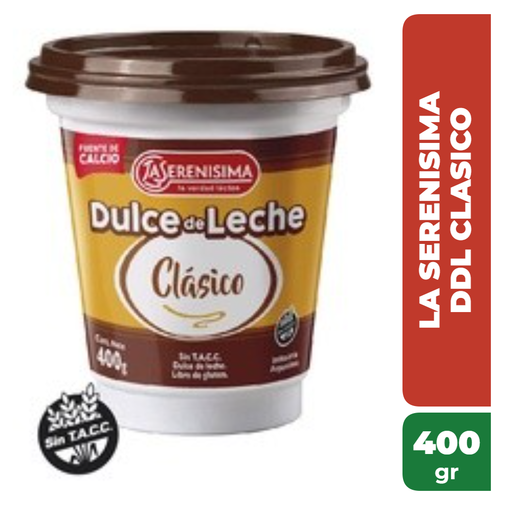 LA SERENISIMA DDL CLASICO 400gr