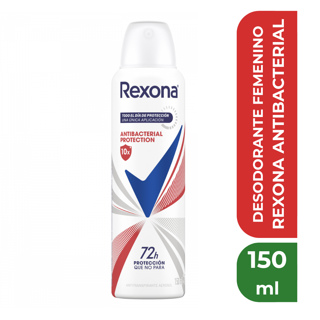 REXONA DESODORANTE FEMENINO ANTIBACTERIAL