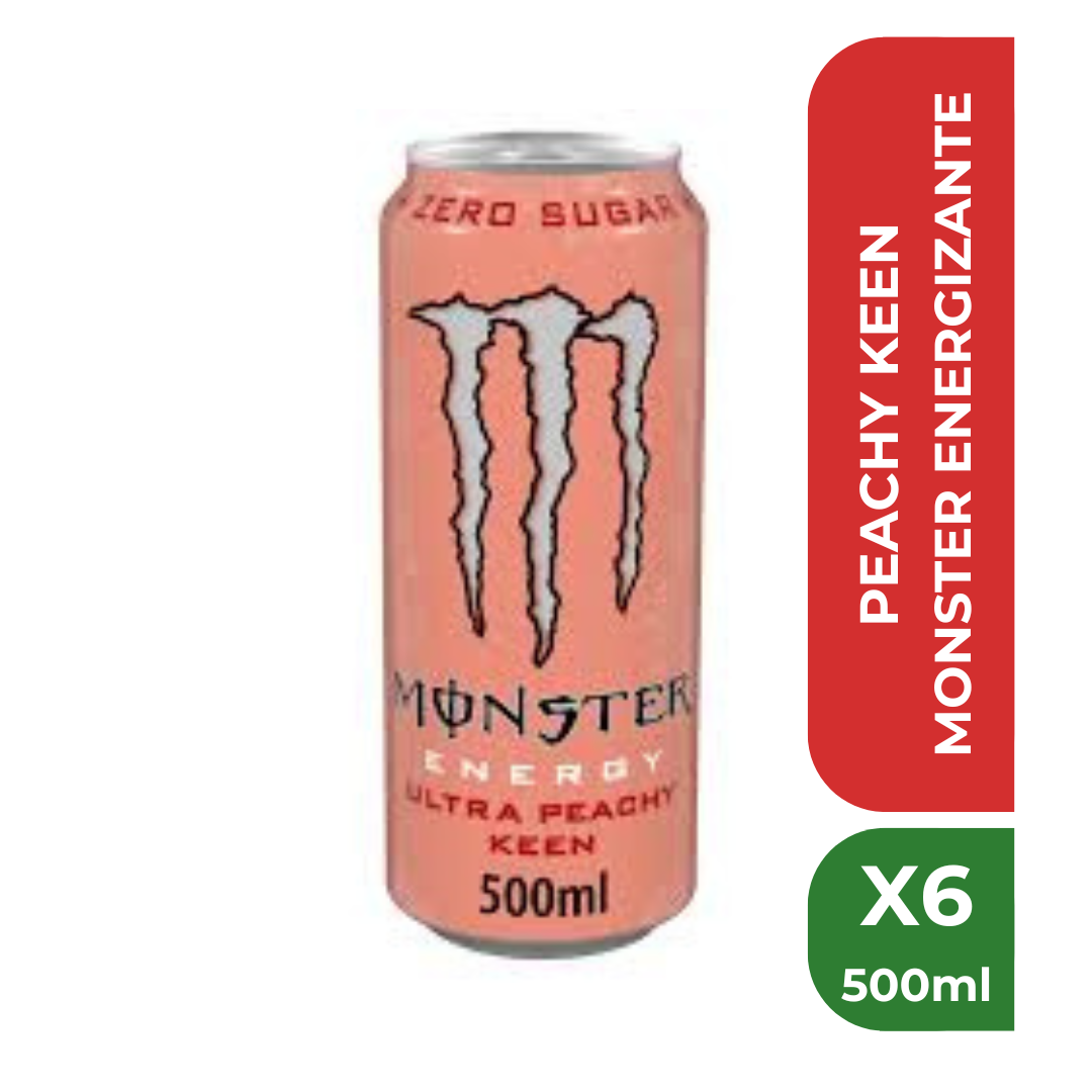MONSTER ENERGIZANTE PEAGHY KEEN 500cc x 6