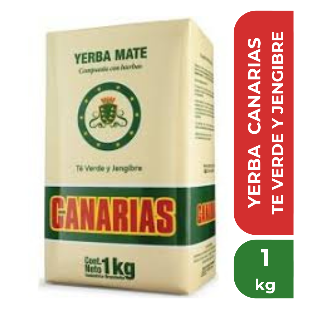 CANARIAS TE VERDE Y JENGIBRE 1kg