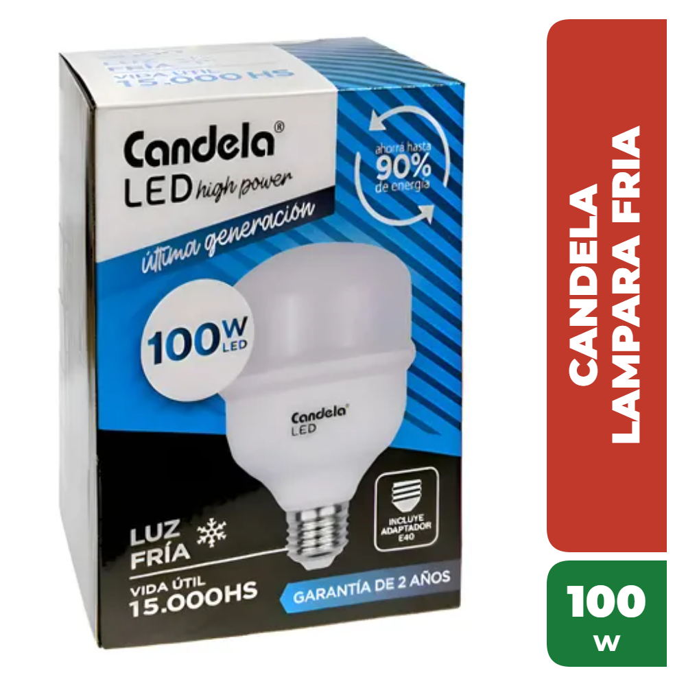CANDELA LAMPARA FRIA 100w