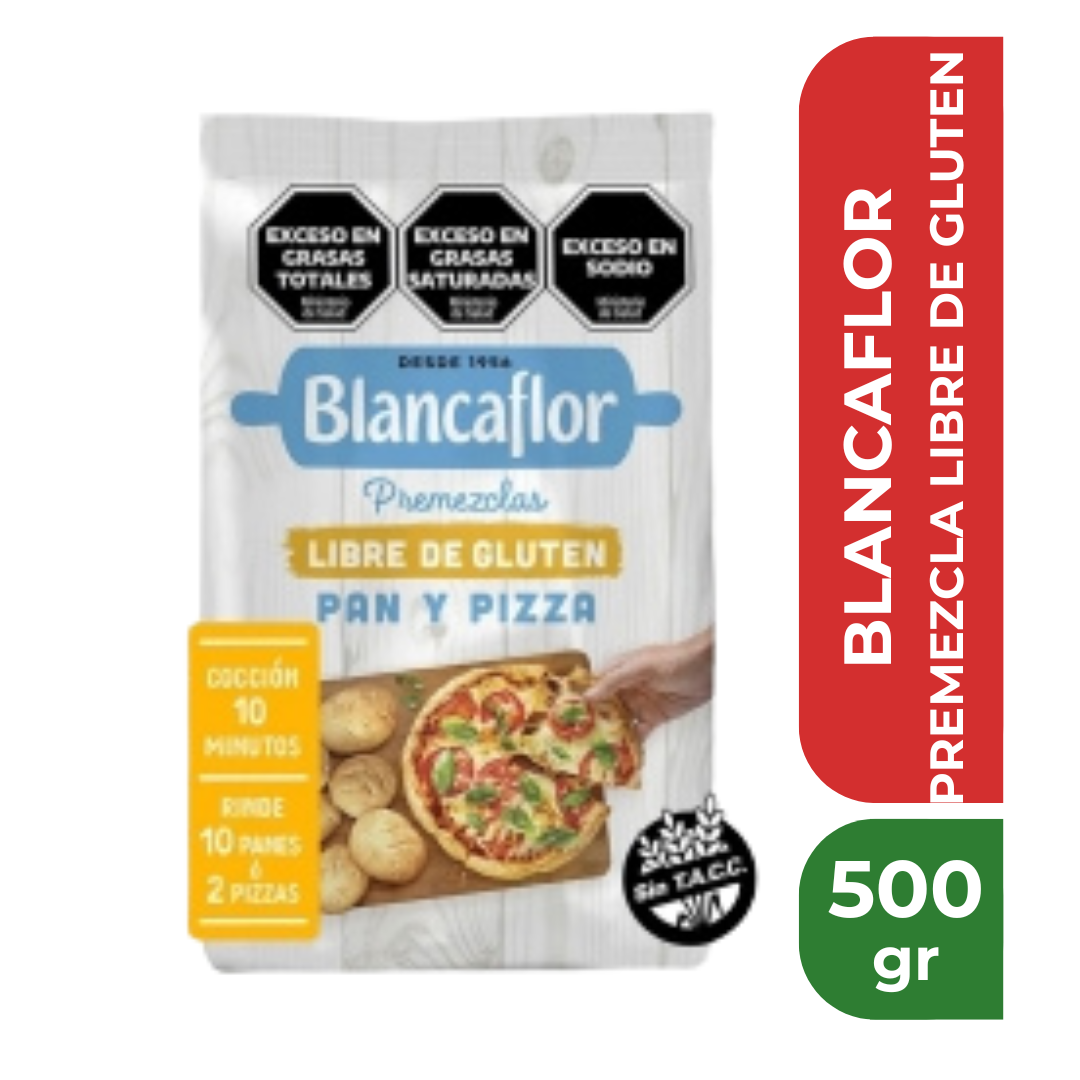 BLANCAFLOR PREMEZCLA LIBRE DE GLUTEN 500gr