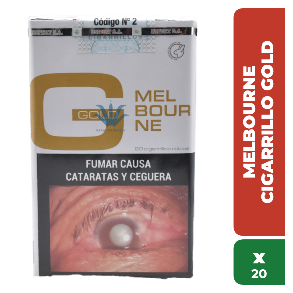 MELBOURNE CIGARRILLOS GOLD