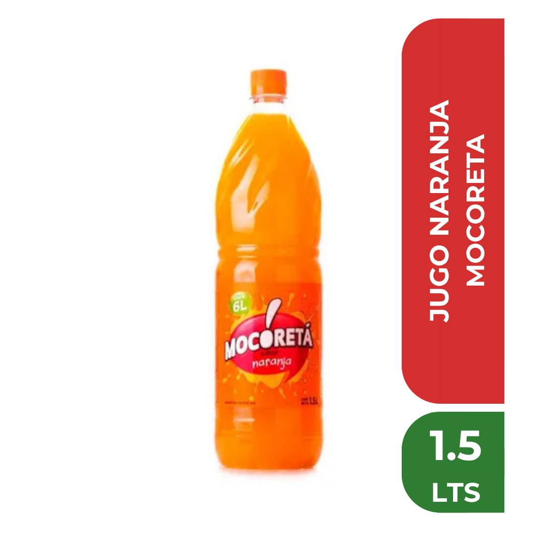 JUGO MOCORETA NARANJA 1,5 Litros