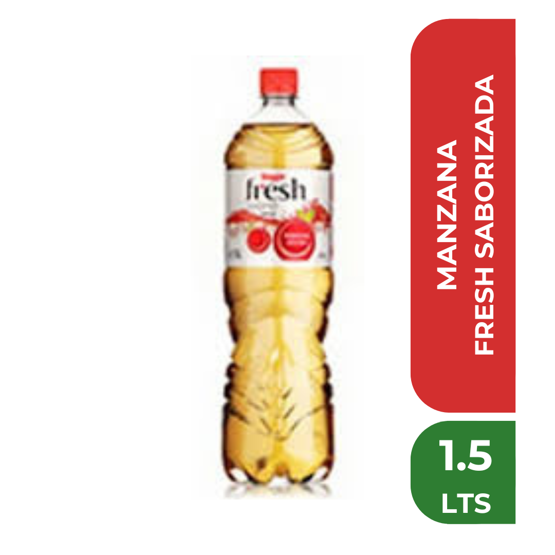 FRESH SABORIZADA MANZANA 1.5 Litros