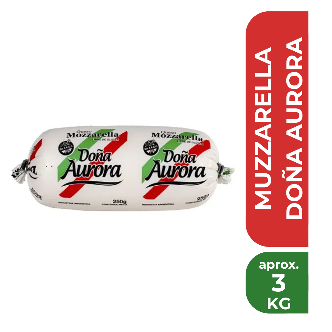 DOÑA AURORA MUZZARELLA CILINDRO (3kg aprox)