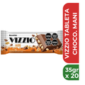 VIZZIO TABLETA CHOCO. MANI 35gr x 20