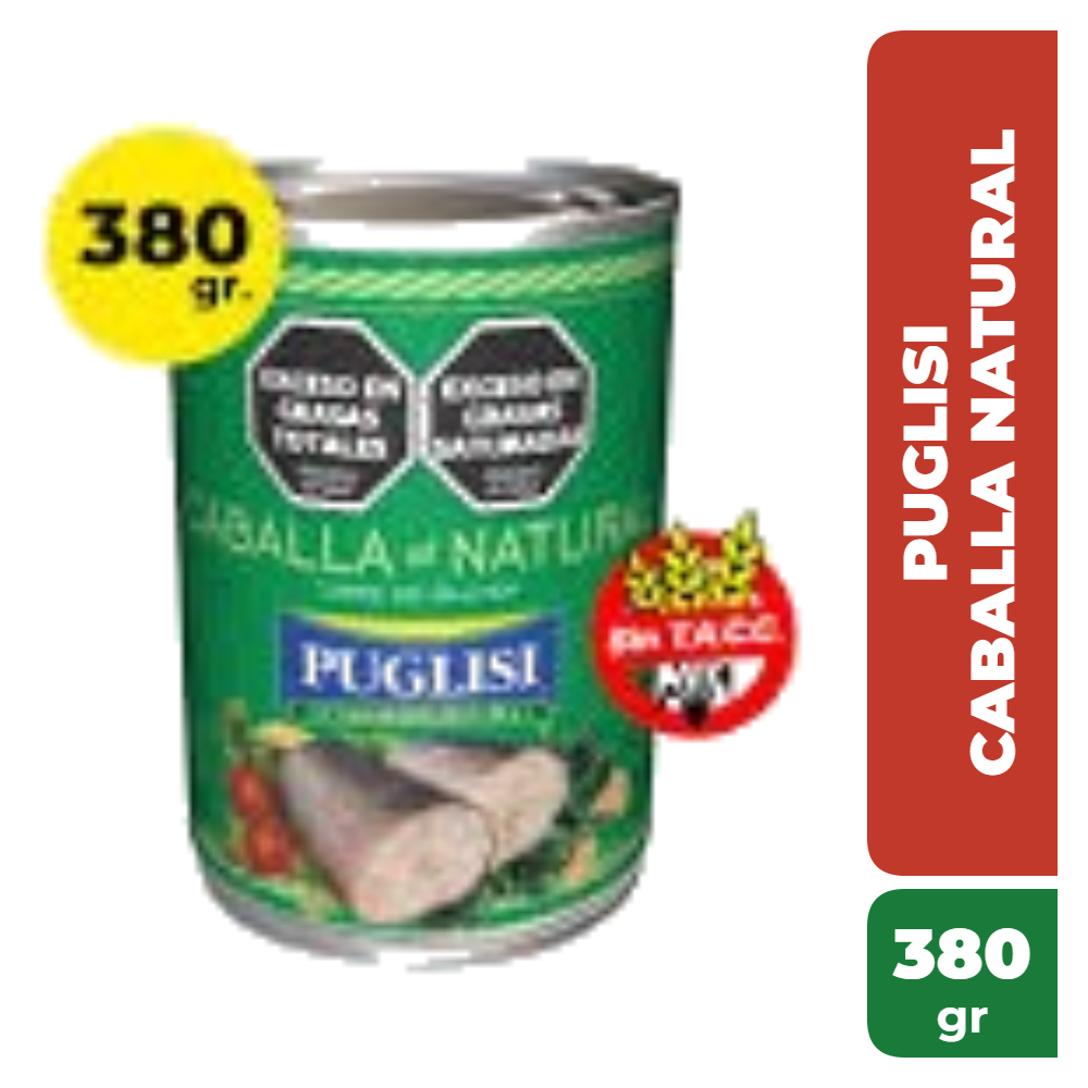 PUGLISI CABALLA AL NATURAL 380gr