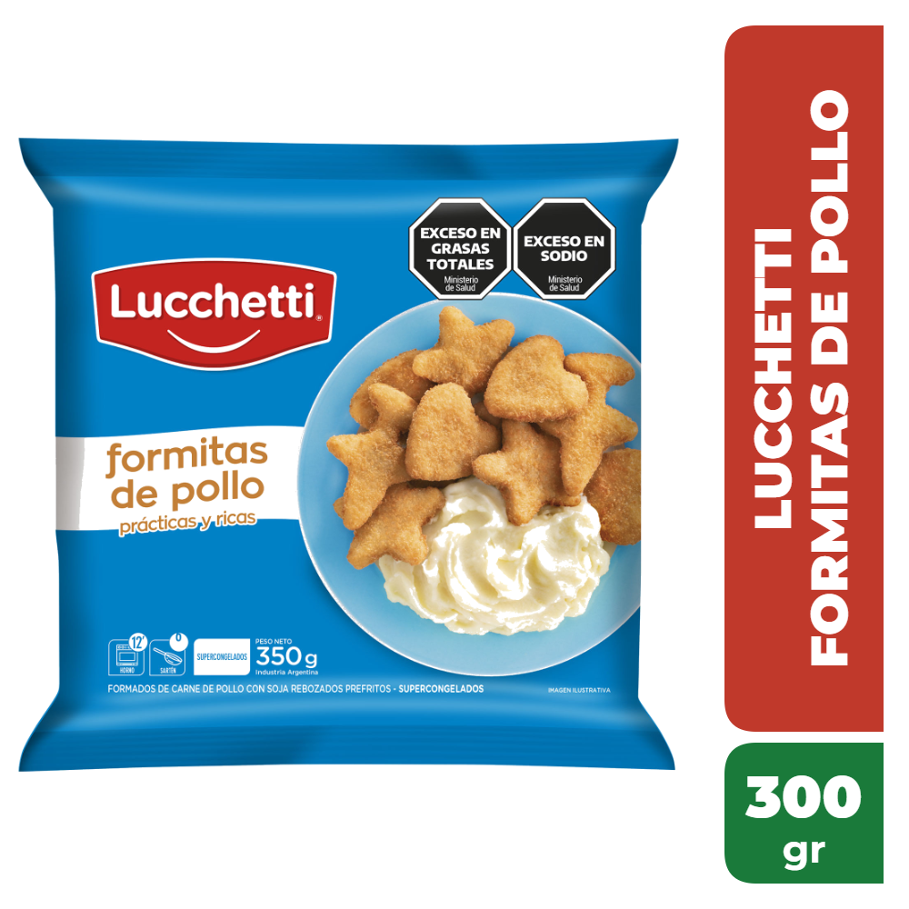LUCCHETTI FORMITAS DE POLLO 300gr