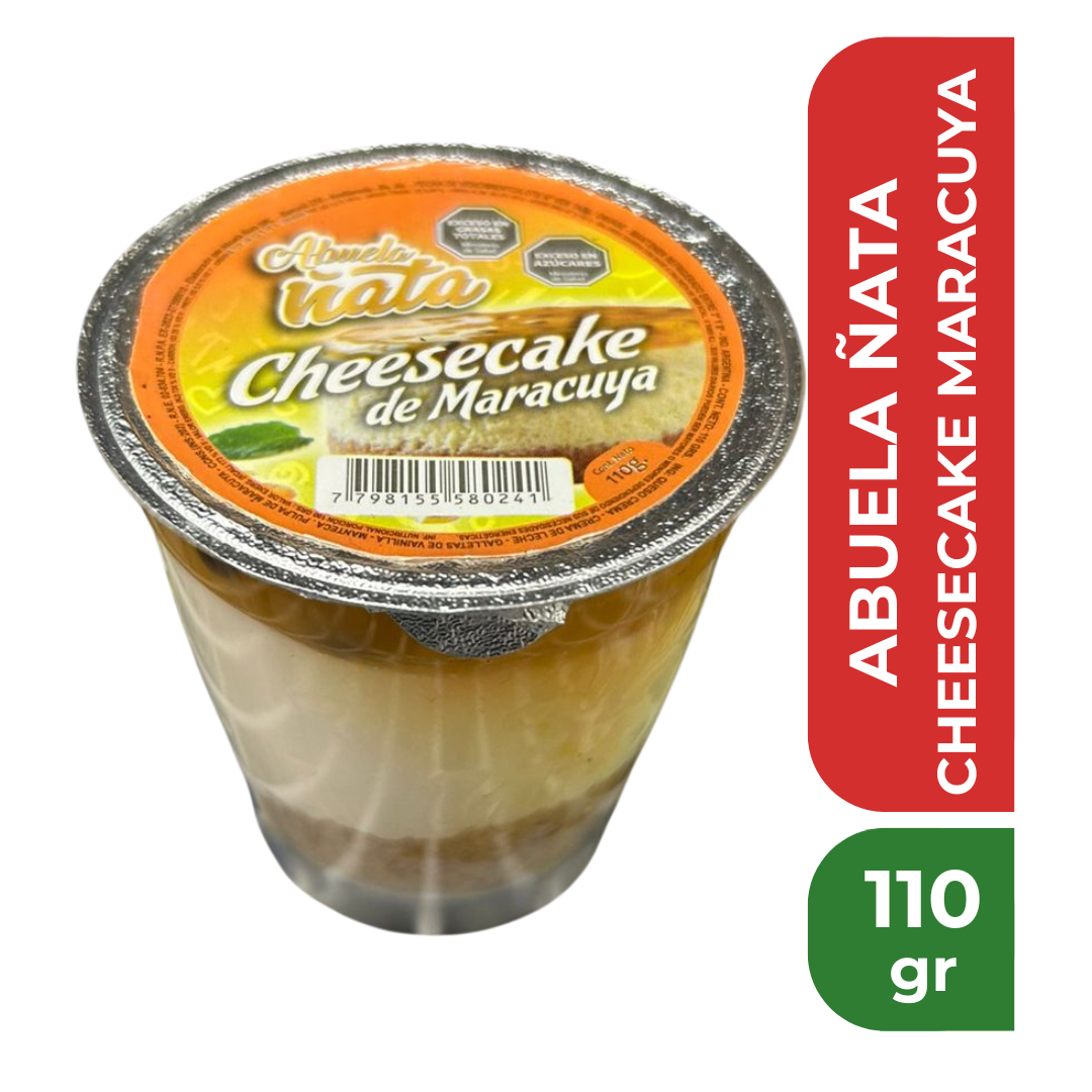ABUELA ÑATA CHEESECAKE MARACUYA 110gr