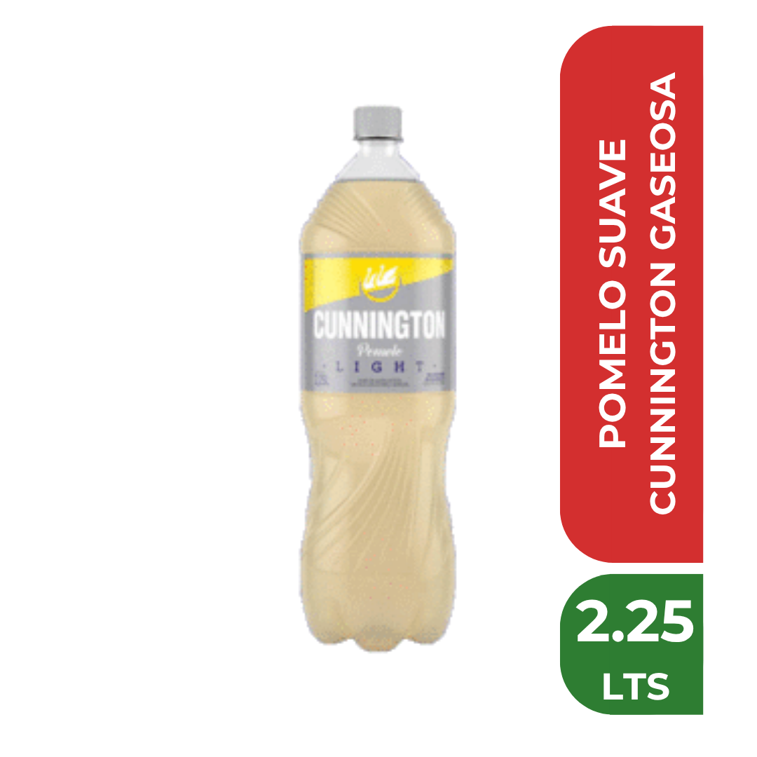 CUNNINGTON GASEOSA 2.25 LTS POMELO SUAVE