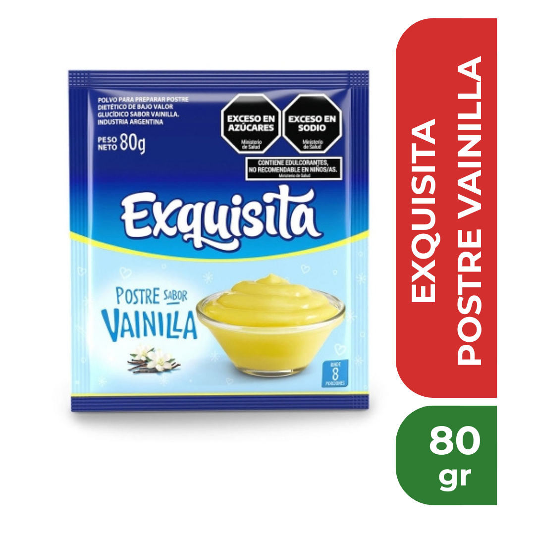 EXQUISITA POSTRE VAINILLA