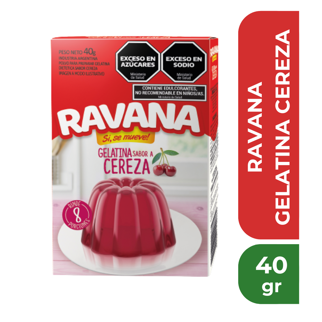 RAVANA GELATINA CEREZA