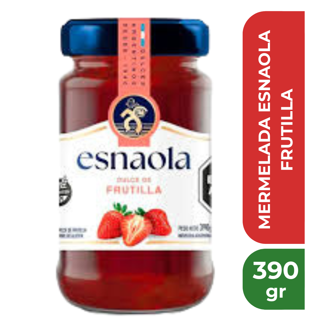 ESNAOLA MERMELADA FRUTILLA 390gr