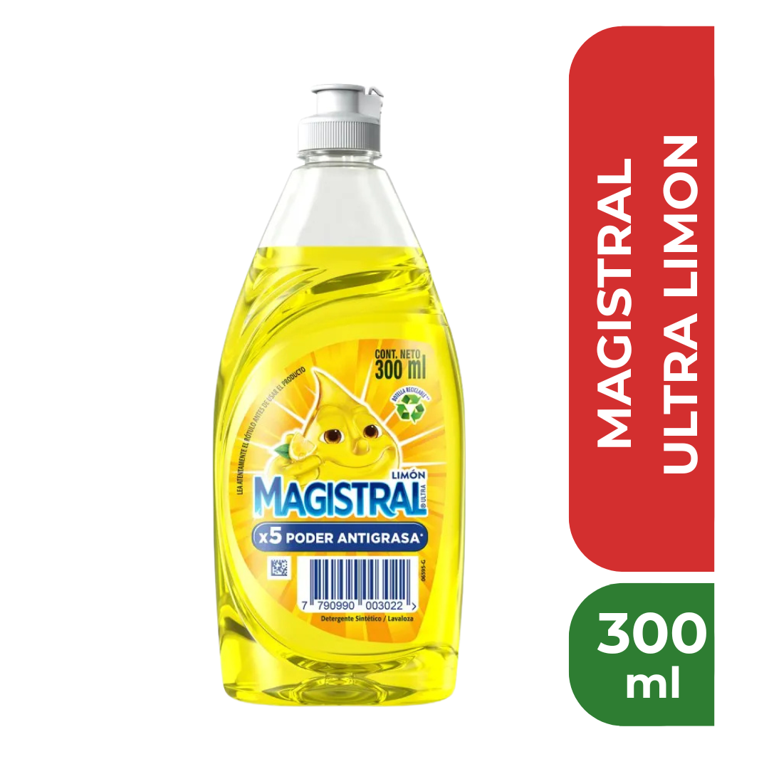 DETERGENTE MAGISTRAL ULTRA LIMON 300ml