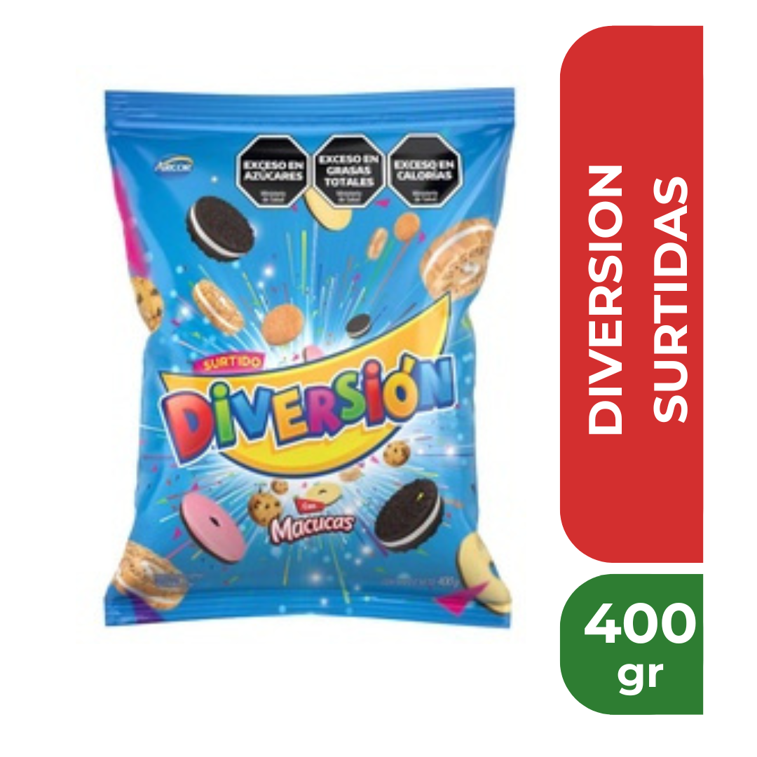 DIVERSION SURTIDO 400gr