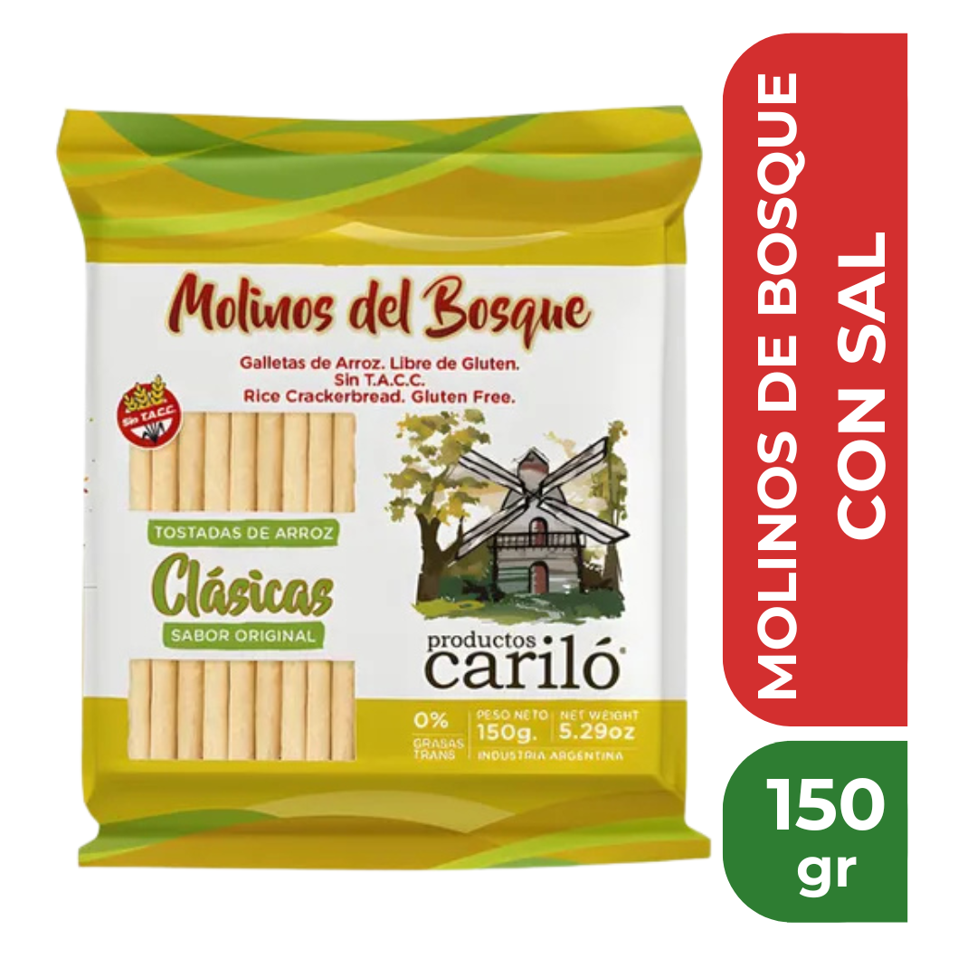 MOLINOS DE BOSQUE CON SAL 150gr