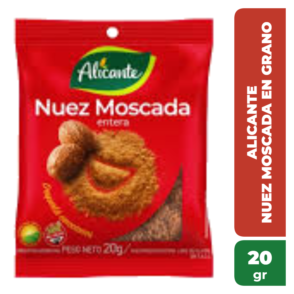 ALICANTE NUEZ MOSCADA EN GRANO