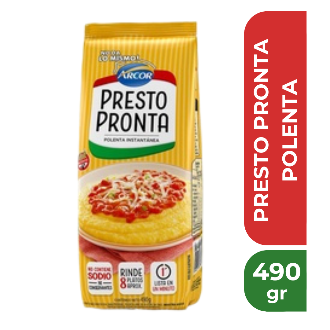 PRESTO PRONTA POLENTA 490gr
