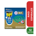 RAID ESPIRALES ESTUCHE 12esp
