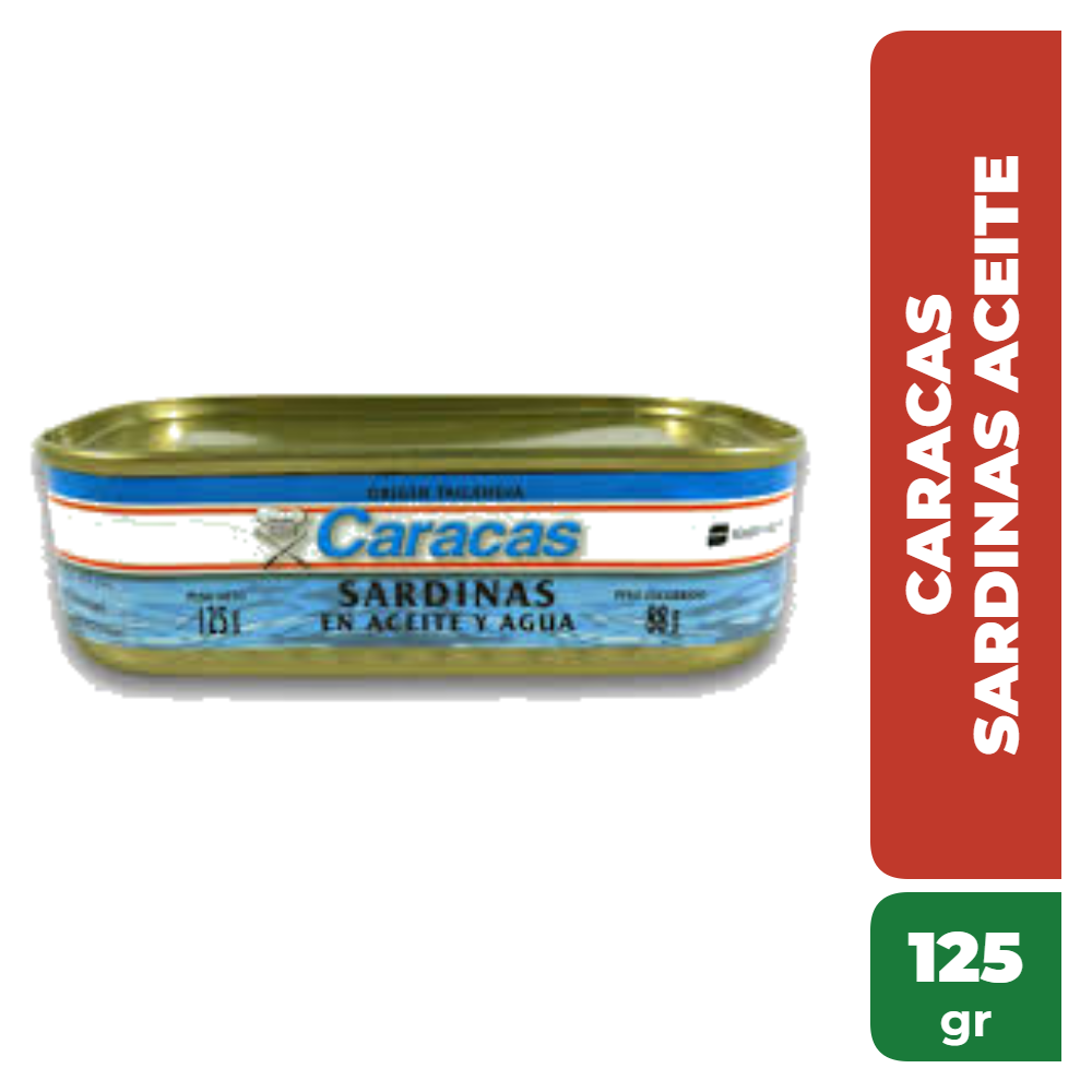 CARACAS SARDINAS ACEITE 125gr