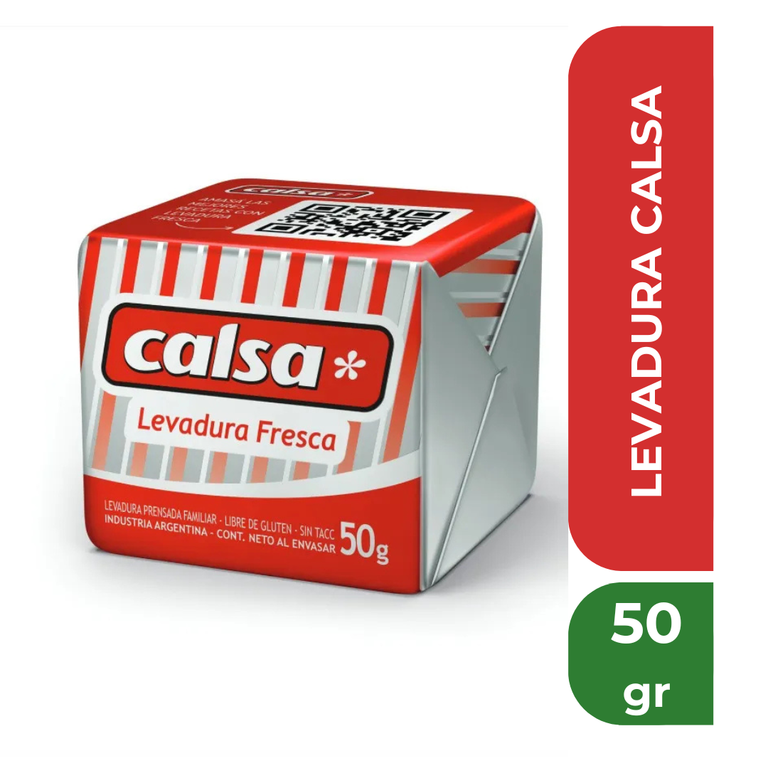 CALSA LEVADURA FRESCA 50gr x 5u