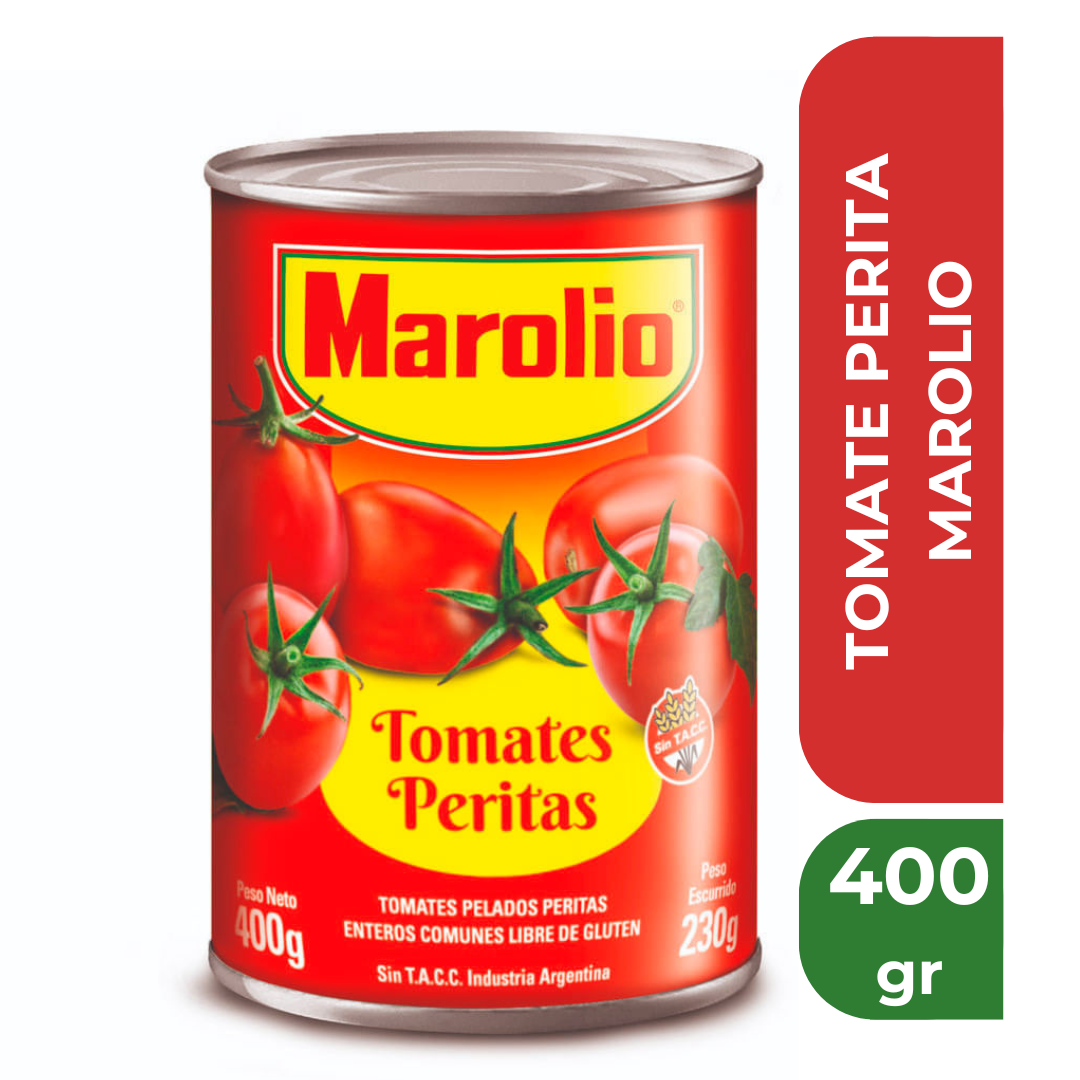 MAROLIO TOMATE PERITA LATA 400gr