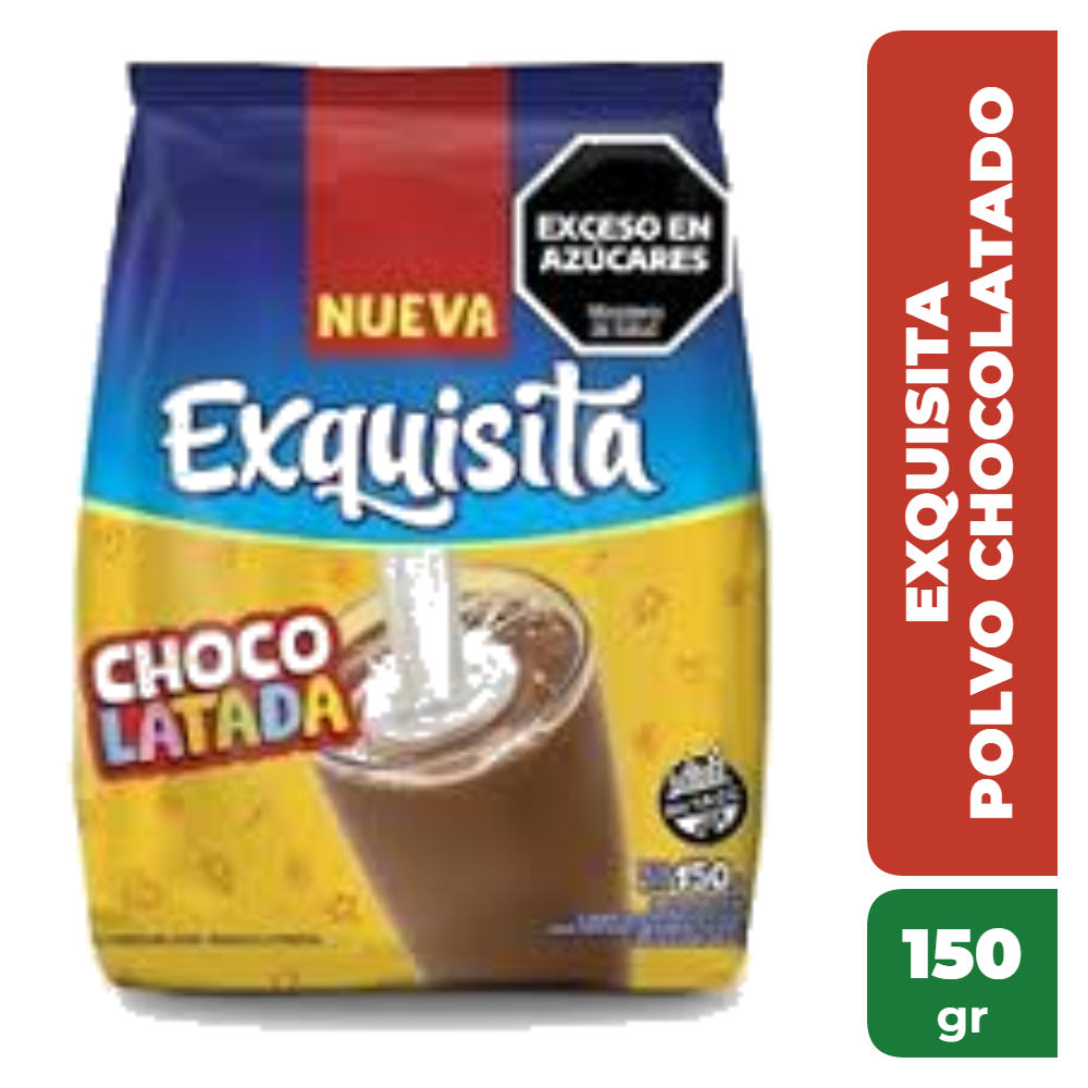 EXQUISITA POLVO CHOCOLATADO 150gr