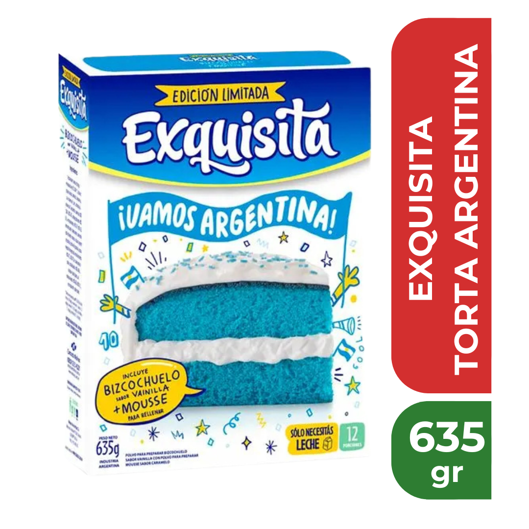 EXQUISITA TORTA ARGENTINA 635gr