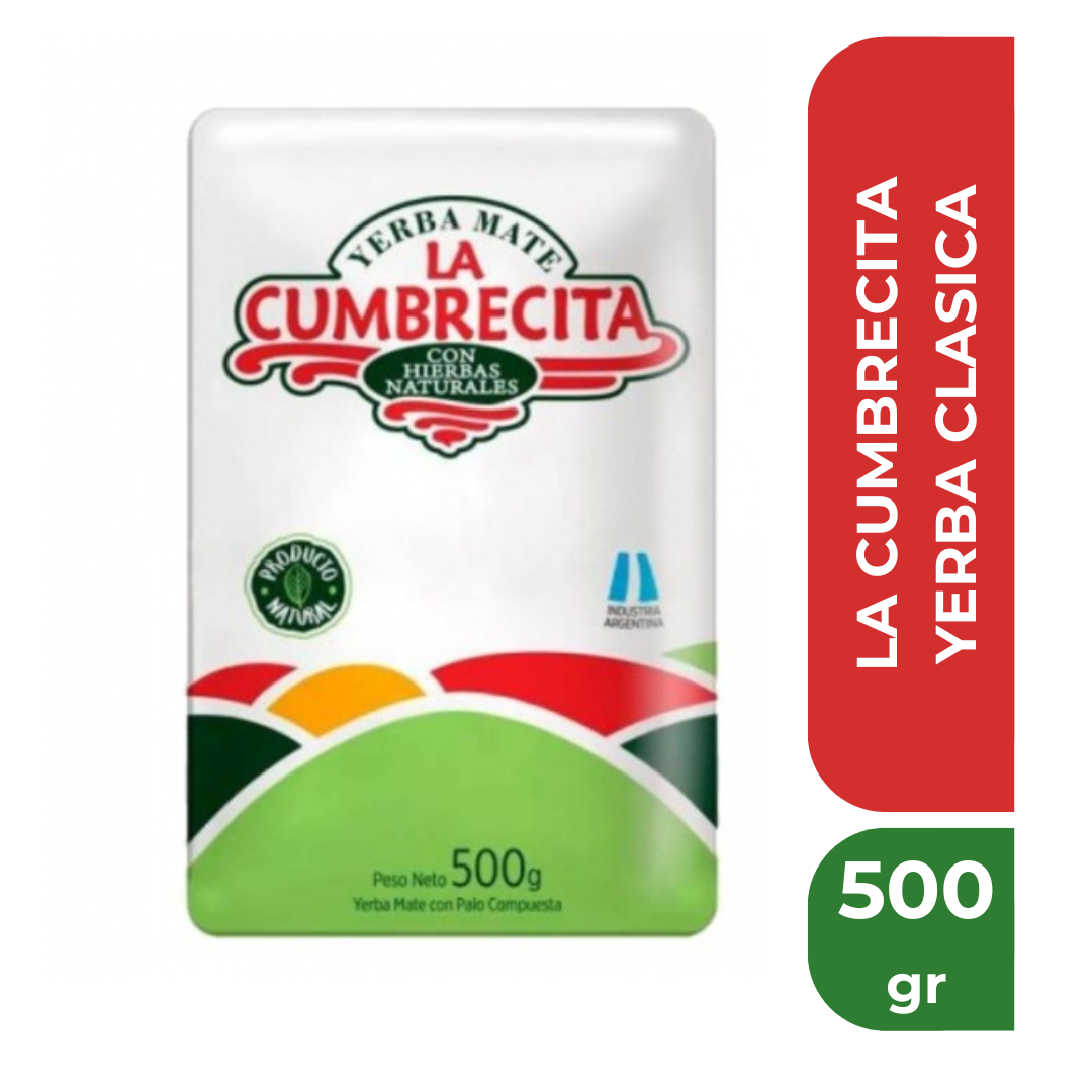 LA CUMBRECITA YERBA CLASICA 500gr